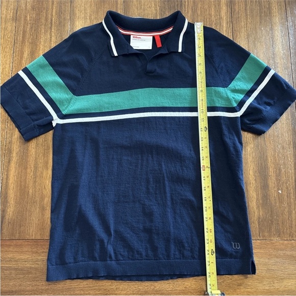 Wilson Men's Core Court Performance Polo Size Large - Picture 2 of 9